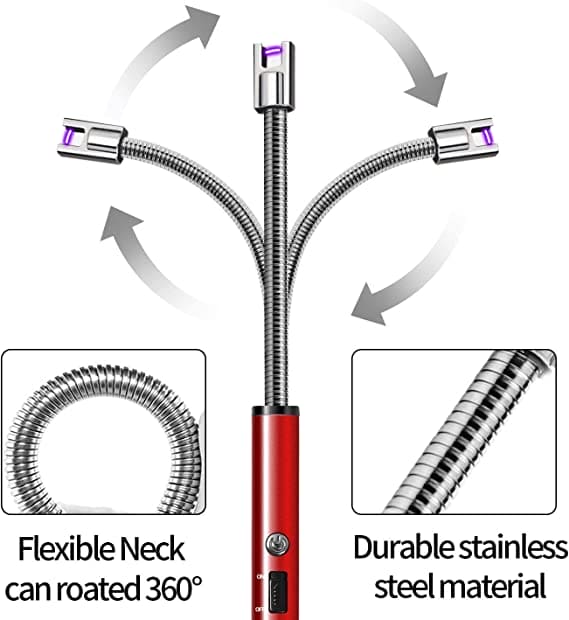 Electric Arc 360 Degree Lighter, , Plasma Grill Lighter,