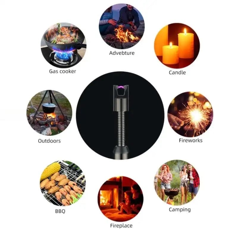 Electric Arc 360 Degree Lighter, , Plasma Grill Lighter,